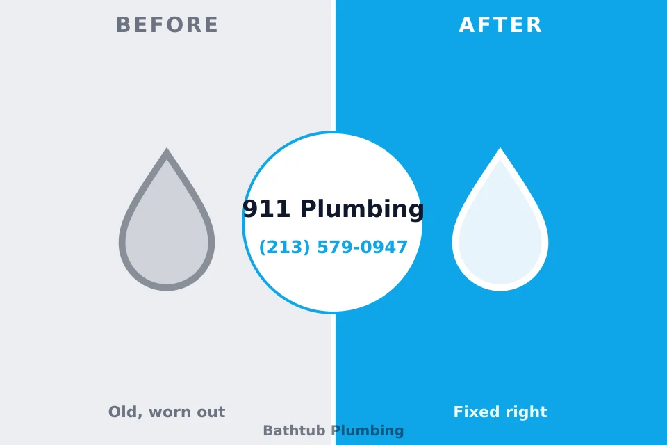 Before and after: plumbing company Ishpeming, MI